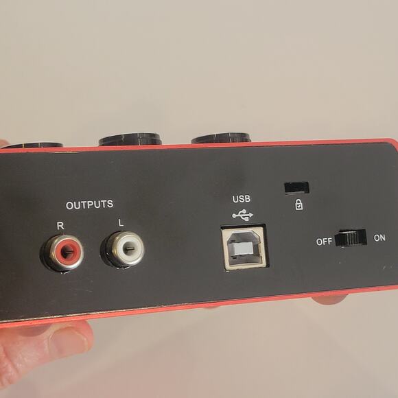 RSGRHAI AUDIO INTERFACE MODEL RA-AU11 Perfect shape - Picture 4 of 8